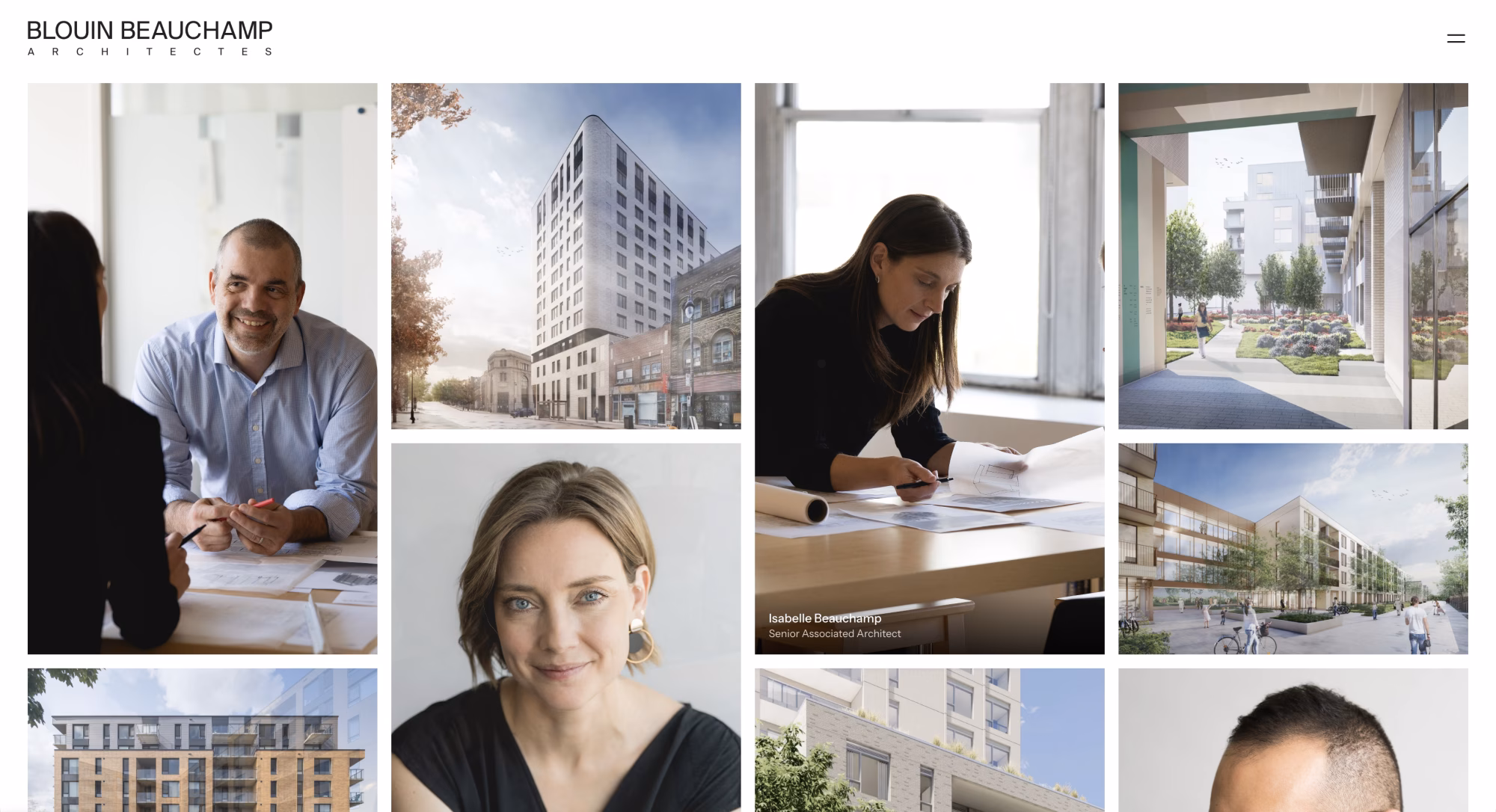 Création d'un CMS sur mesure et bilingue pour le cabinet d'architecture Blouin Beauchamp